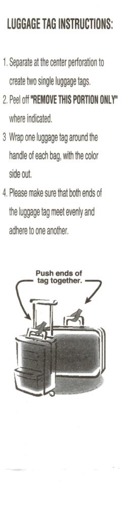 Disney Magic Luggage Tags